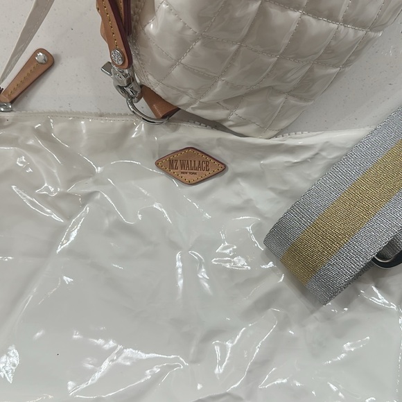 Small Sutton Deluxe Tote
MZ Wallace Patent Leather White - Picture 8 of 9